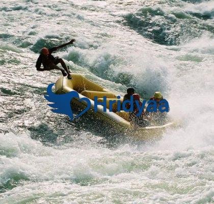 26 km river rafting rishikesh