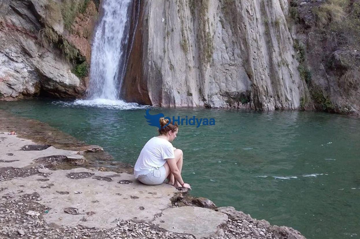 Neer Waterfall visit during Rishikesh 2 day itinerary