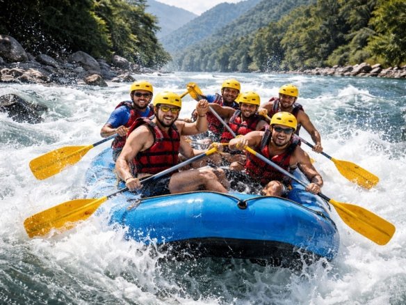 16 km rafting route in Rishikesh open in March
