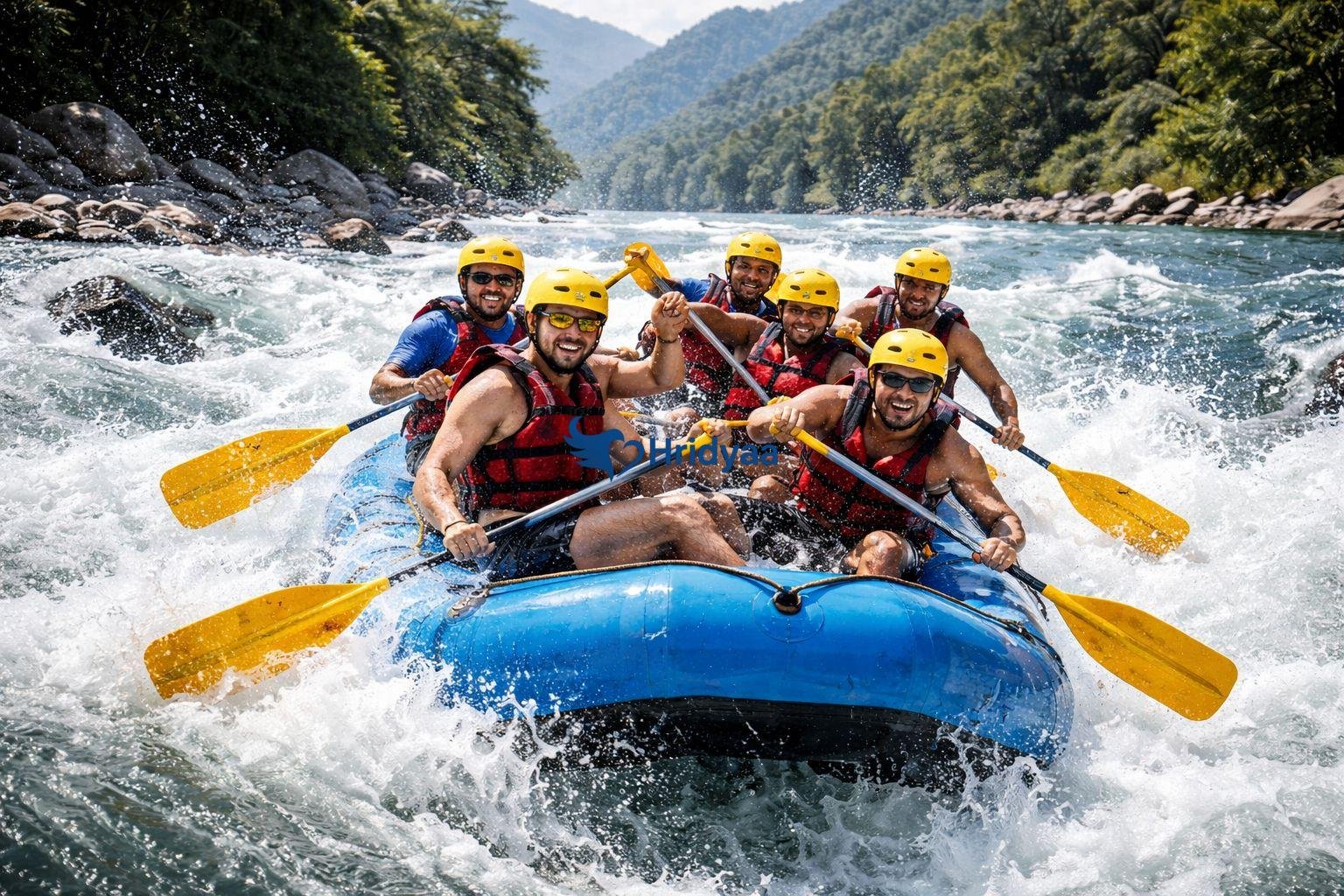 16 km rafting route in Rishikesh open in March